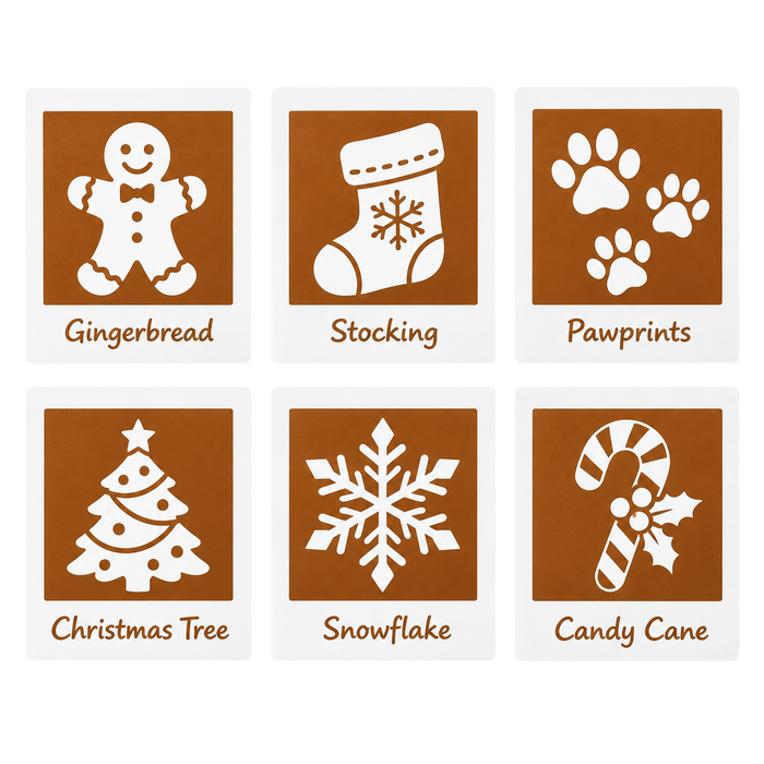 BrewPic Special Edition — 5 Christmas Stencils